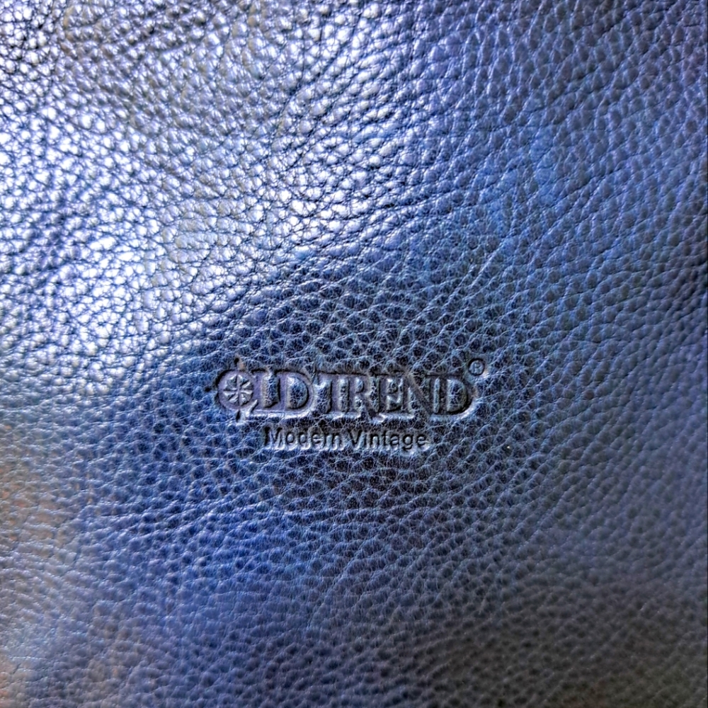 NWOT Old Trend Navy Blue Tote + Laptop Bag - Picture 4 of 4